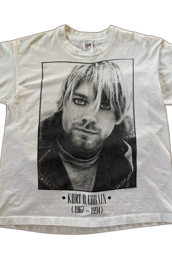 Vintage Kurt Cobain memorial t-shirt 1994