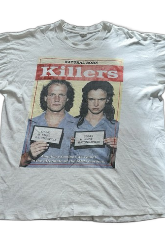 Vintage Natural Born Killers movie t-shirt 1994