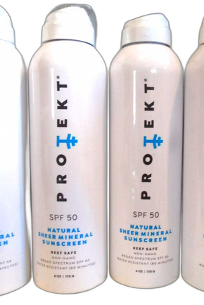 Reef-safe sunscreen and coral