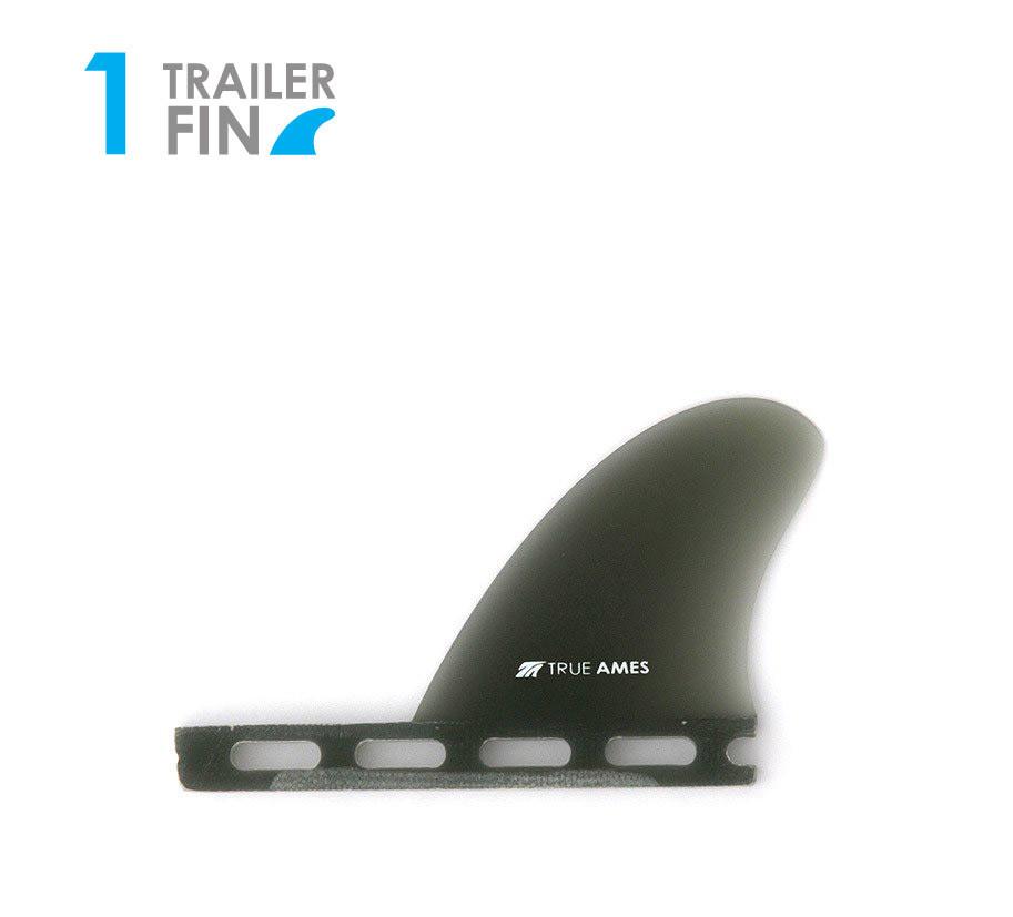 2.5" Trailer - Futures Compatible (Solid Fiberglass)