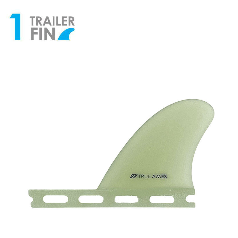 2.5" Trailer - Futures Compatible (Solid Fiberglass)