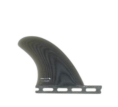 3.3" Trailer - Futures Compatible (Solid Fiberglass) surfboard fin in Smok by True Ames - Pemulis Water & Power