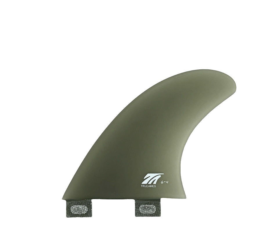 6-4 Rear Quad - FCS Compatible (Solid Fiberglass)