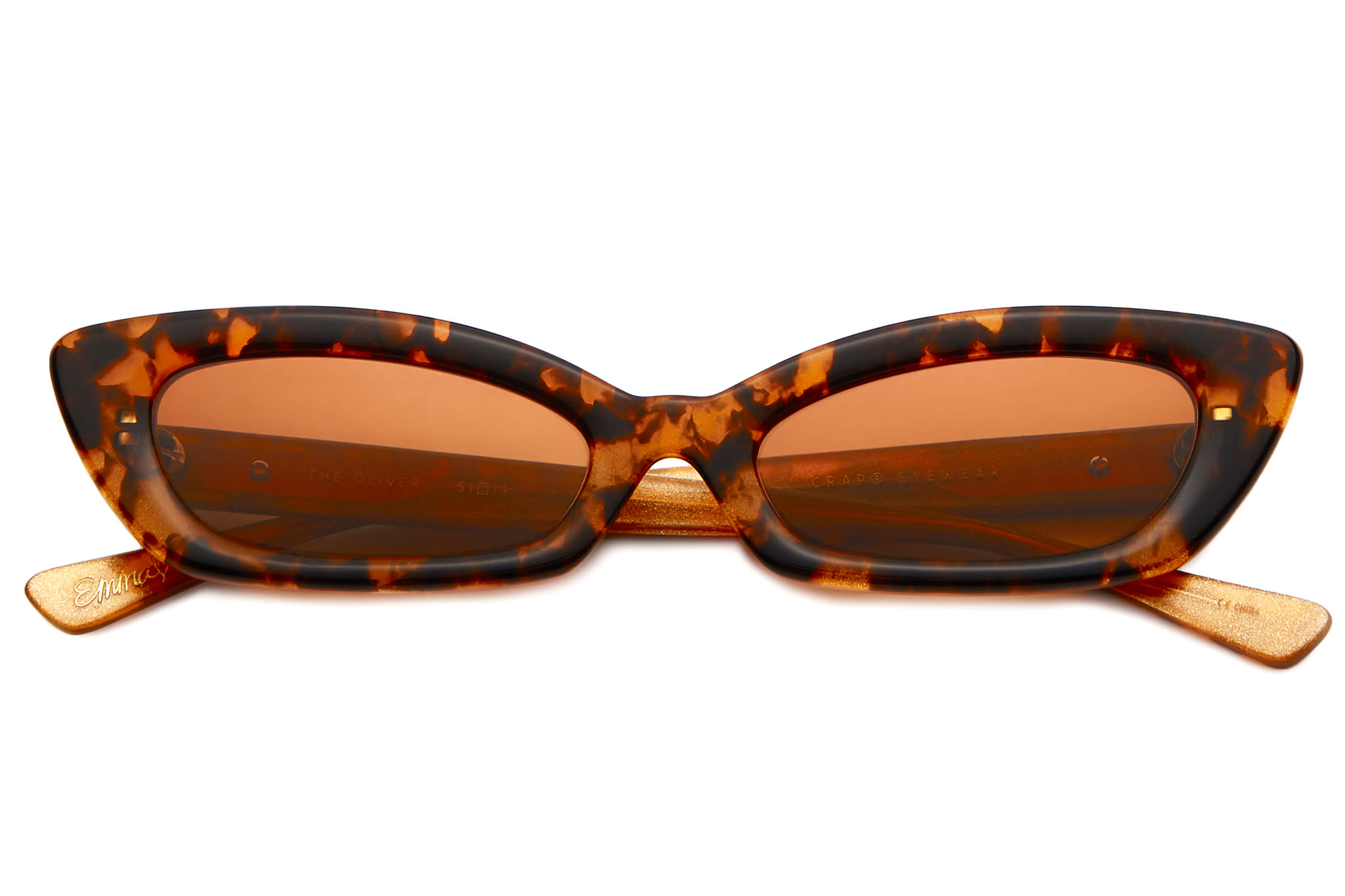 Crap Eyewear The Oliver by Emma Chamberlain sunglasses - front angle view