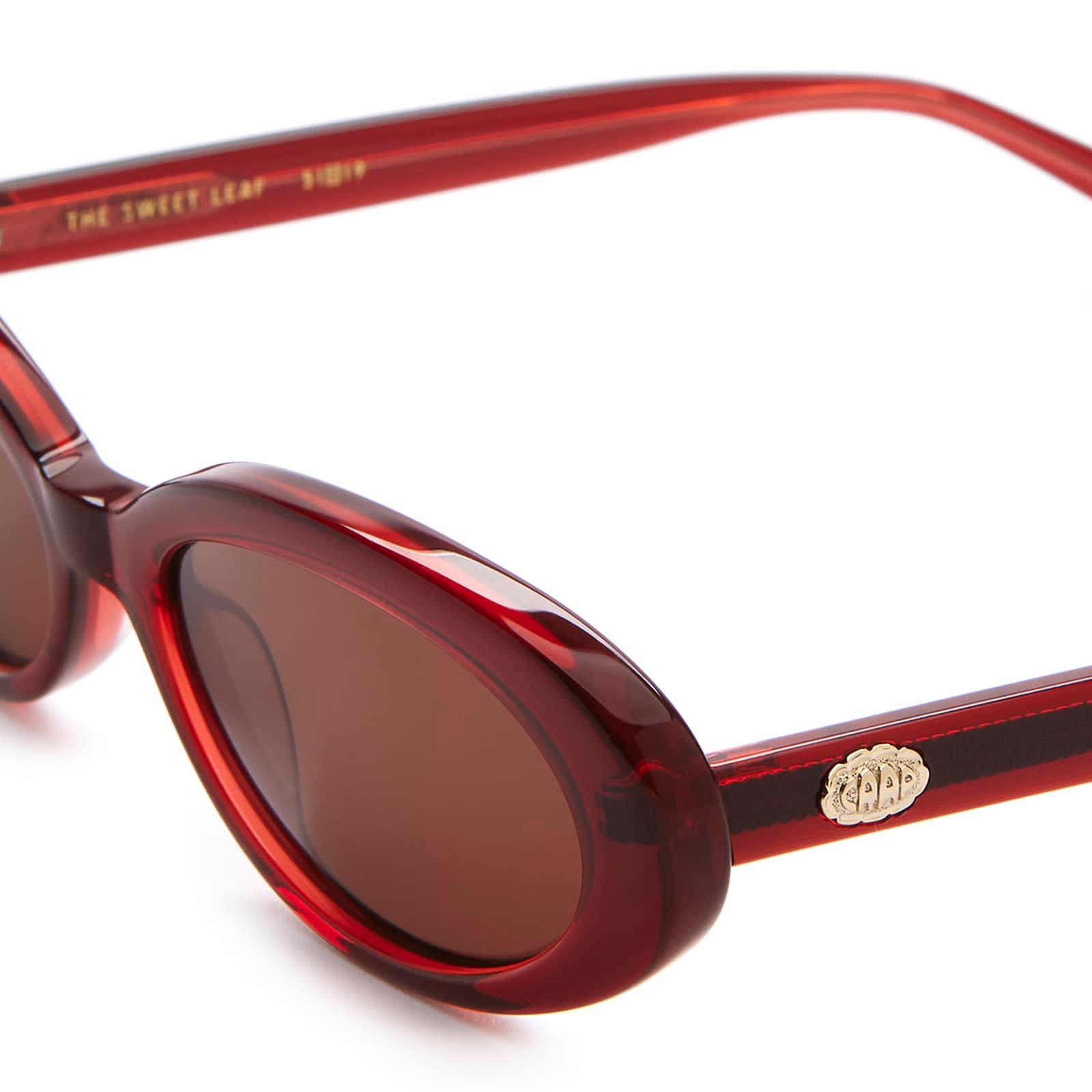 Crap Eyewear The Sweet Leaf sunglasses - detail view