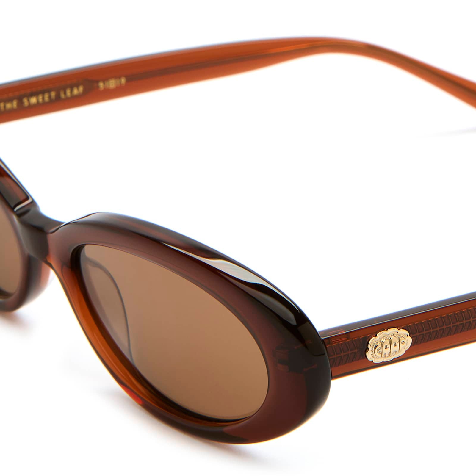 Crap Eyewear The Sweet Leaf sunglasses - detail view