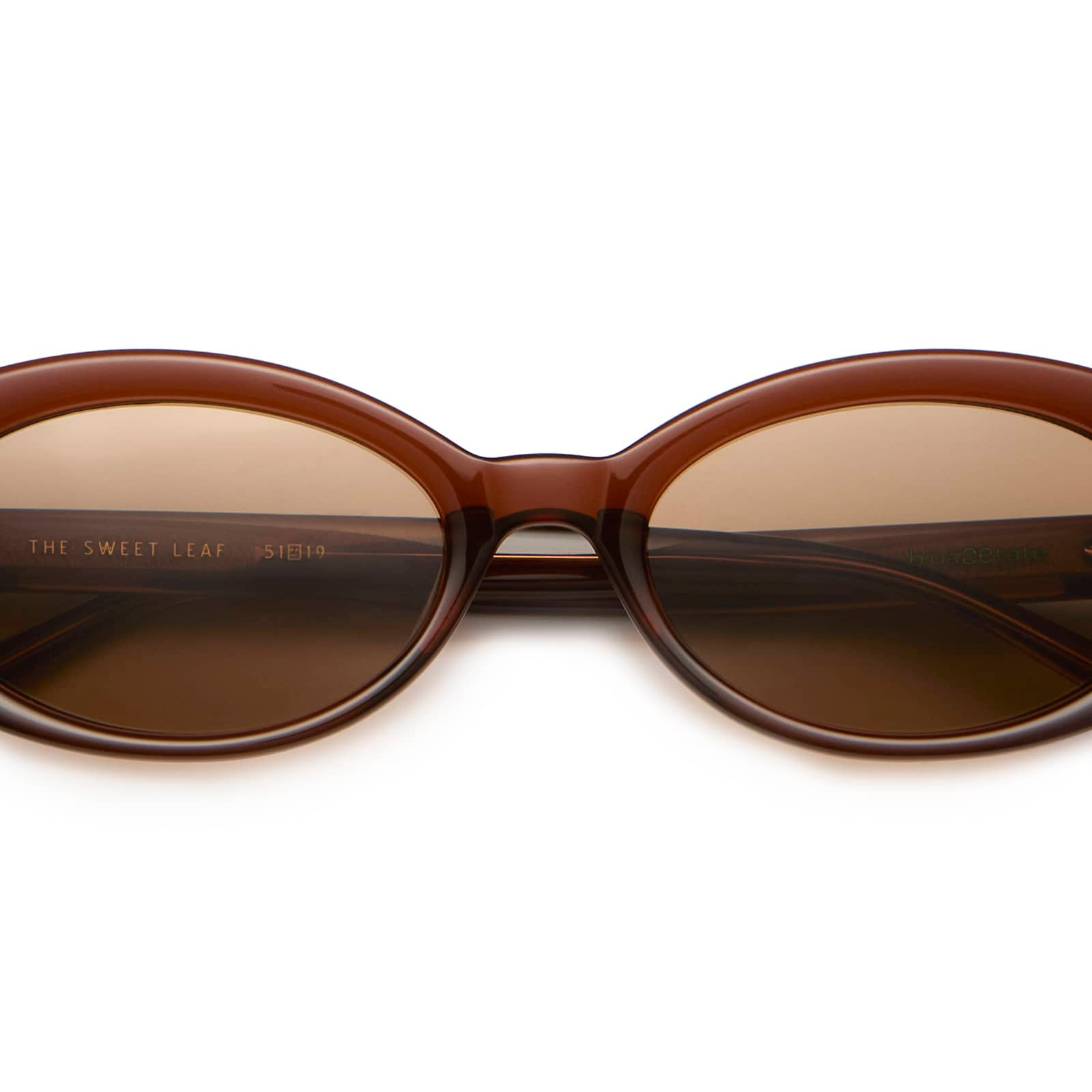 Crap Eyewear The Sweet Leaf sunglasses - front angle view