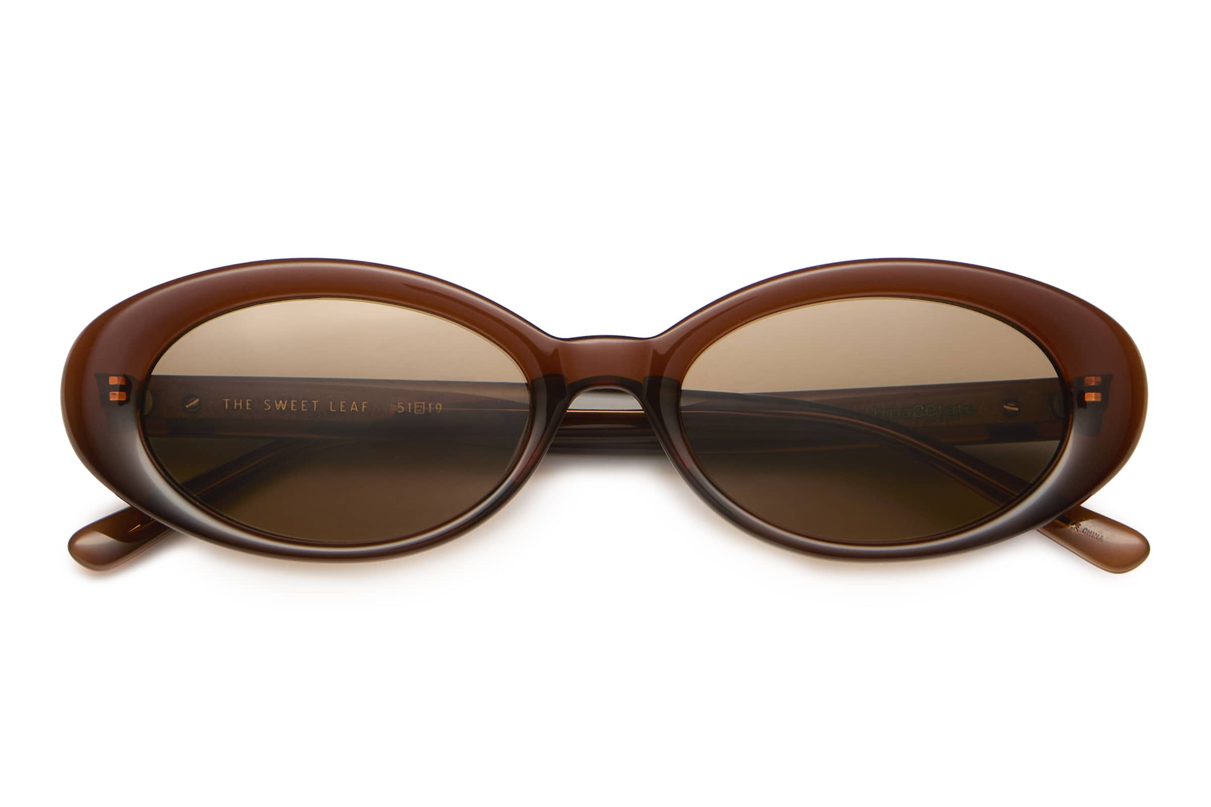 Crap Eyewear The Sweet Leaf sunglasses - front angle view