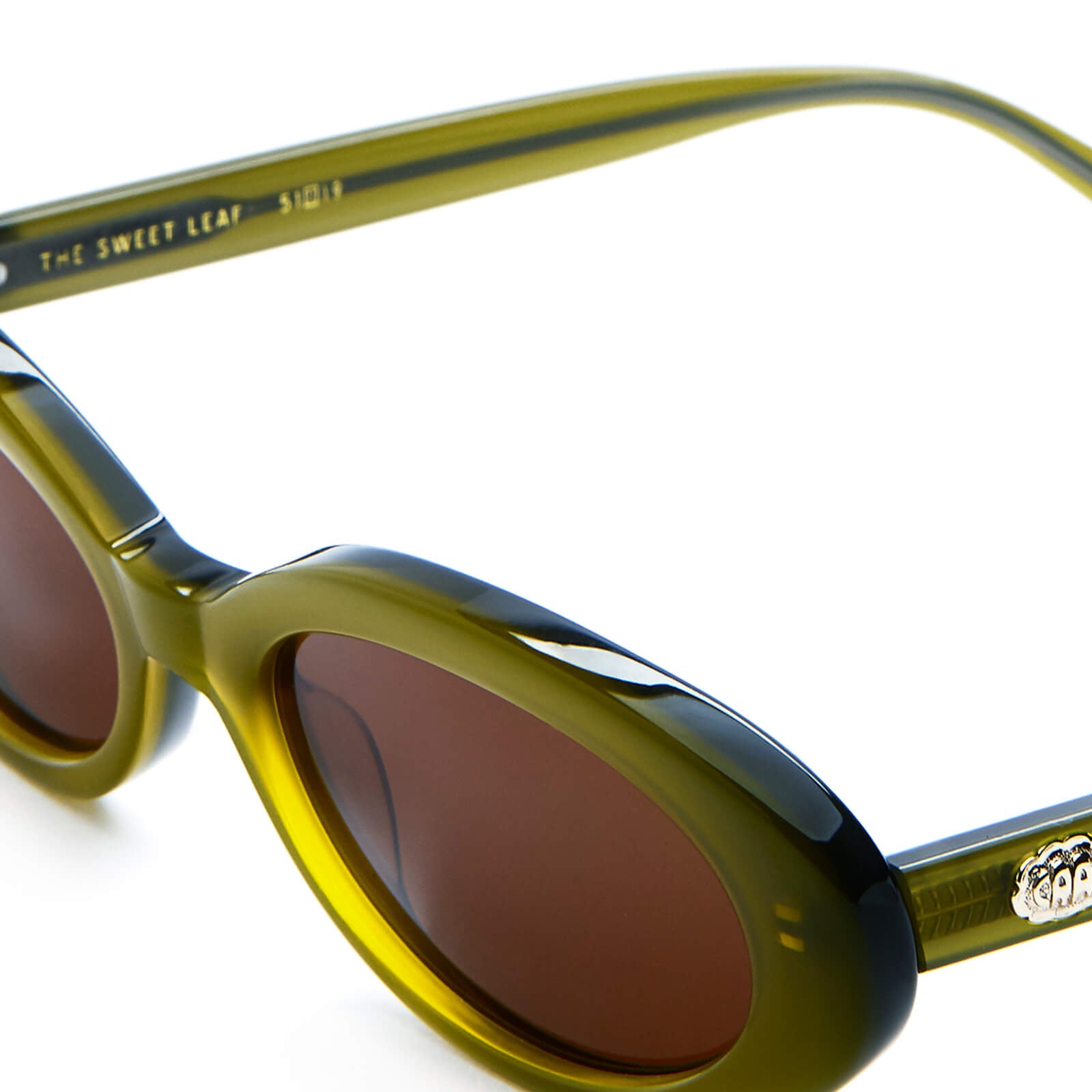 Crap Eyewear The Sweet Leaf sunglasses - detail view