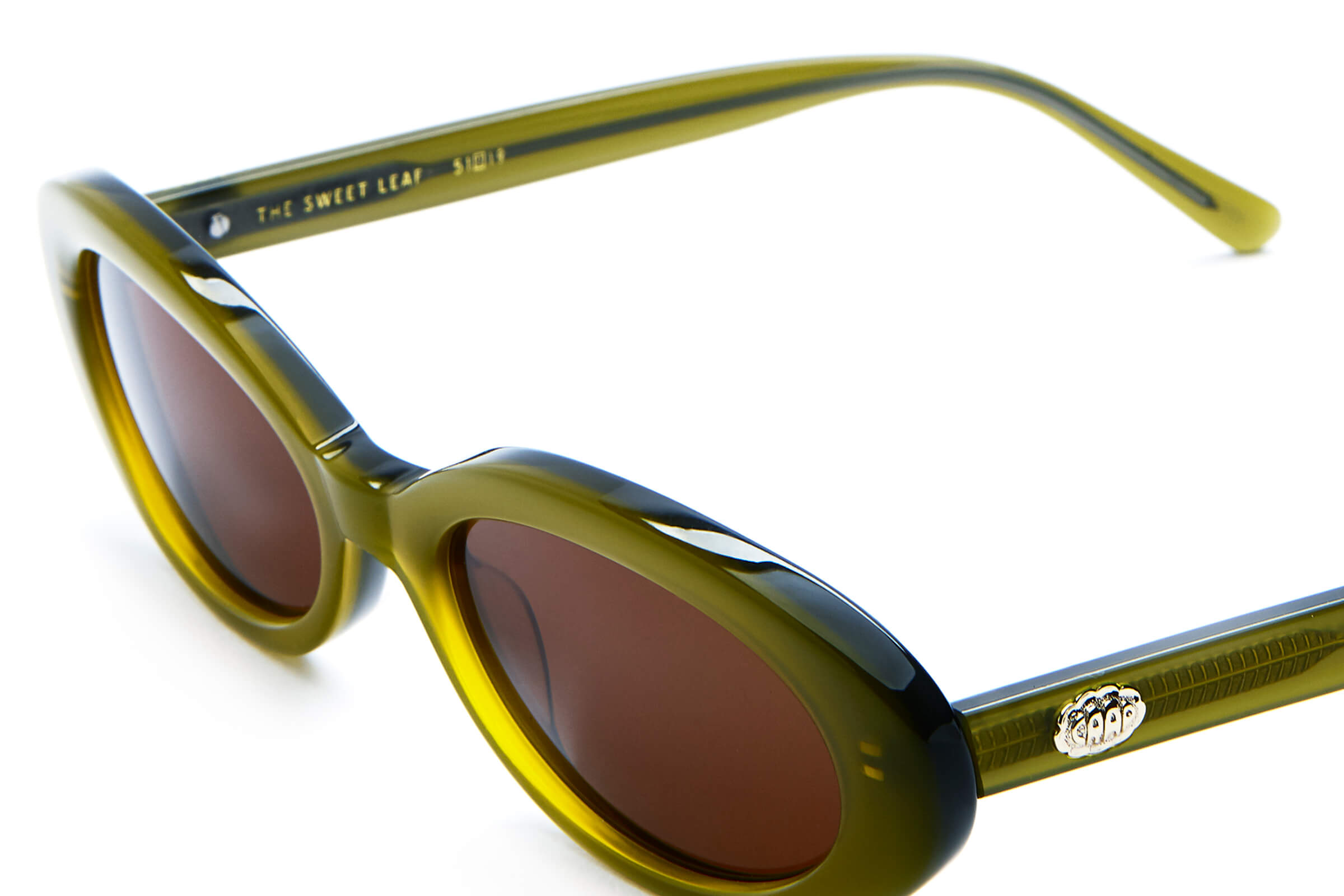 Crap Eyewear The Sweet Leaf sunglasses - detail view