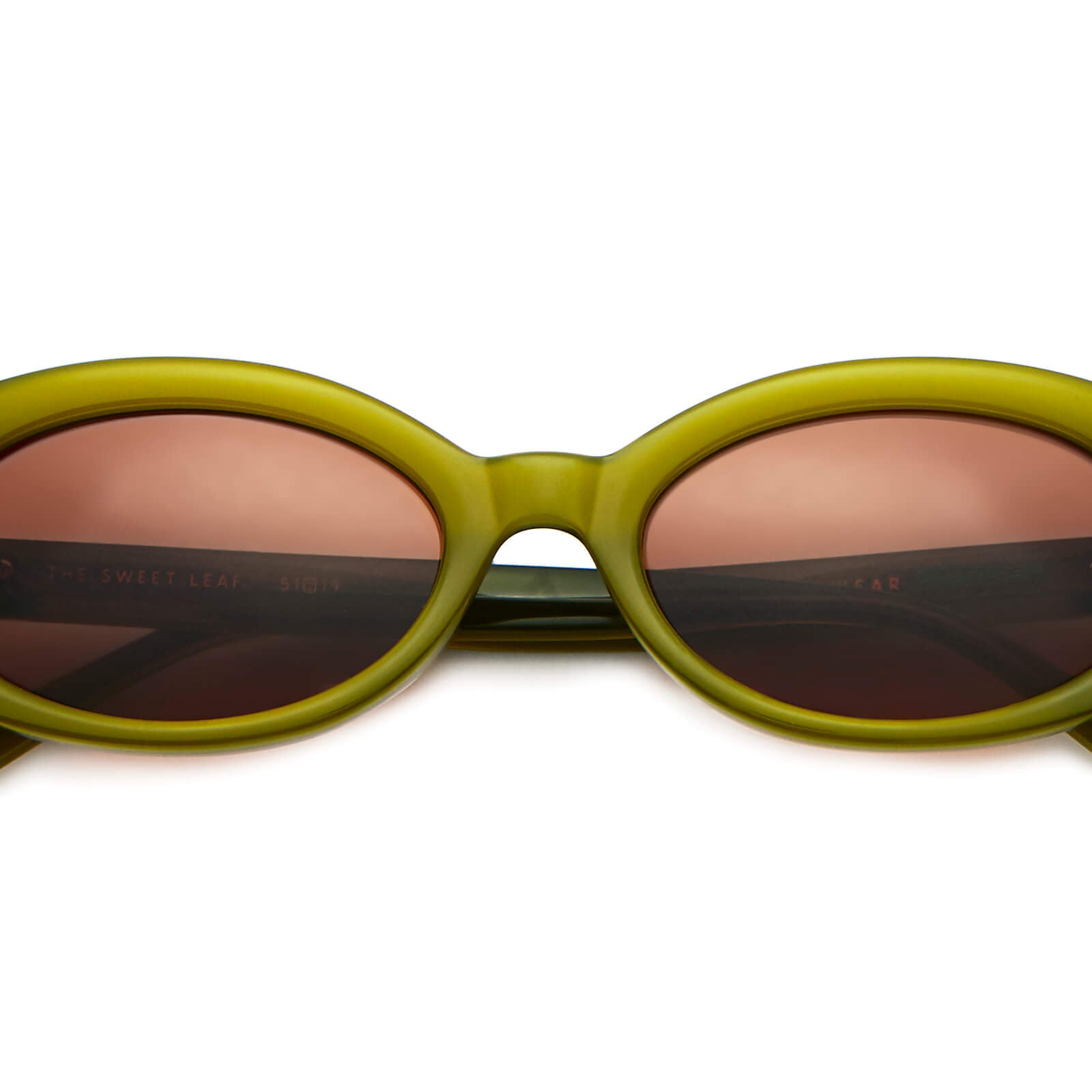 Crap Eyewear The Sweet Leaf sunglasses - front angle view