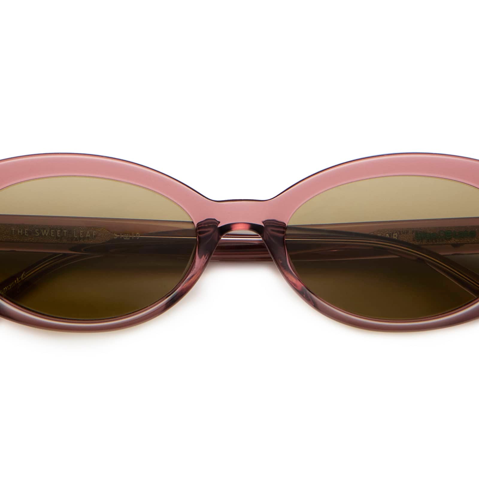 Crap Eyewear The Sweet Leaf sunglasses - front angle view