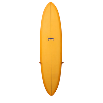 Ryan Lovelace 7'8 Thick Lizzy surfboard - tri-plane hull bottom
