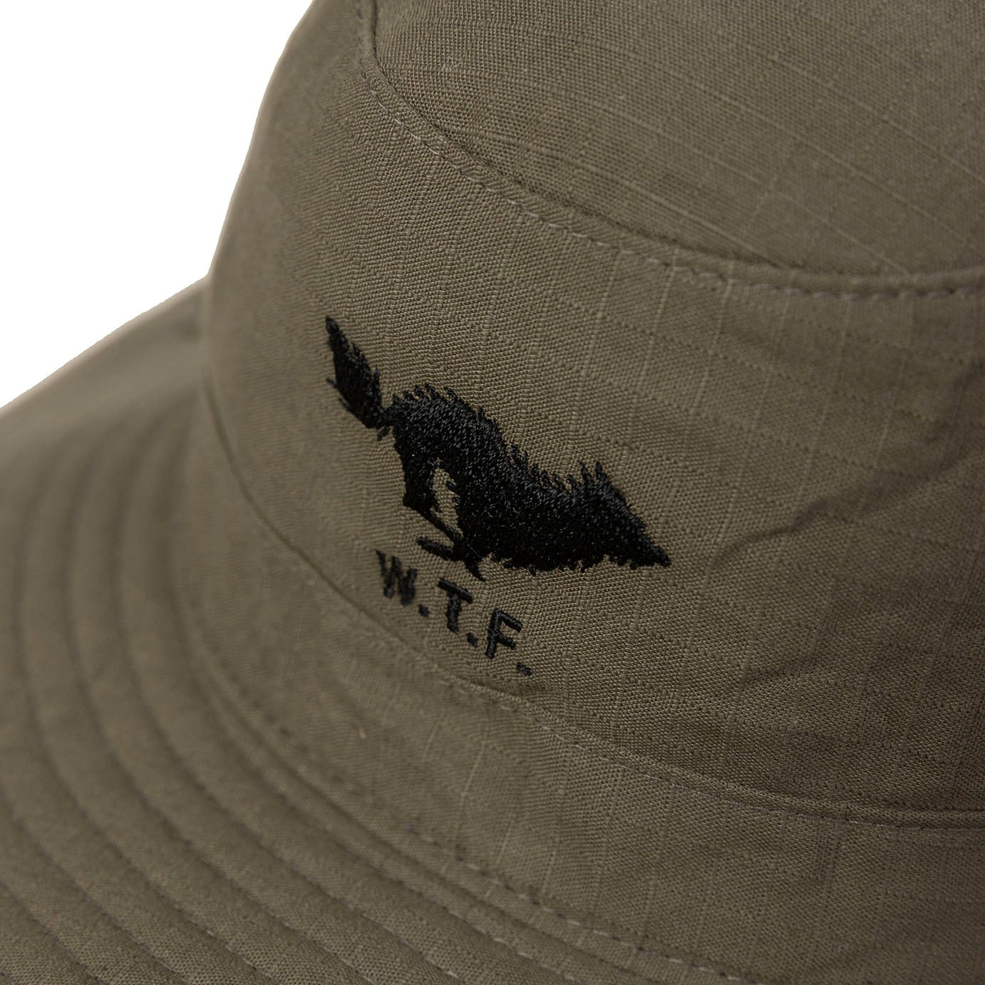 El Solitario Wolf Brimmer Hat Black - product photo