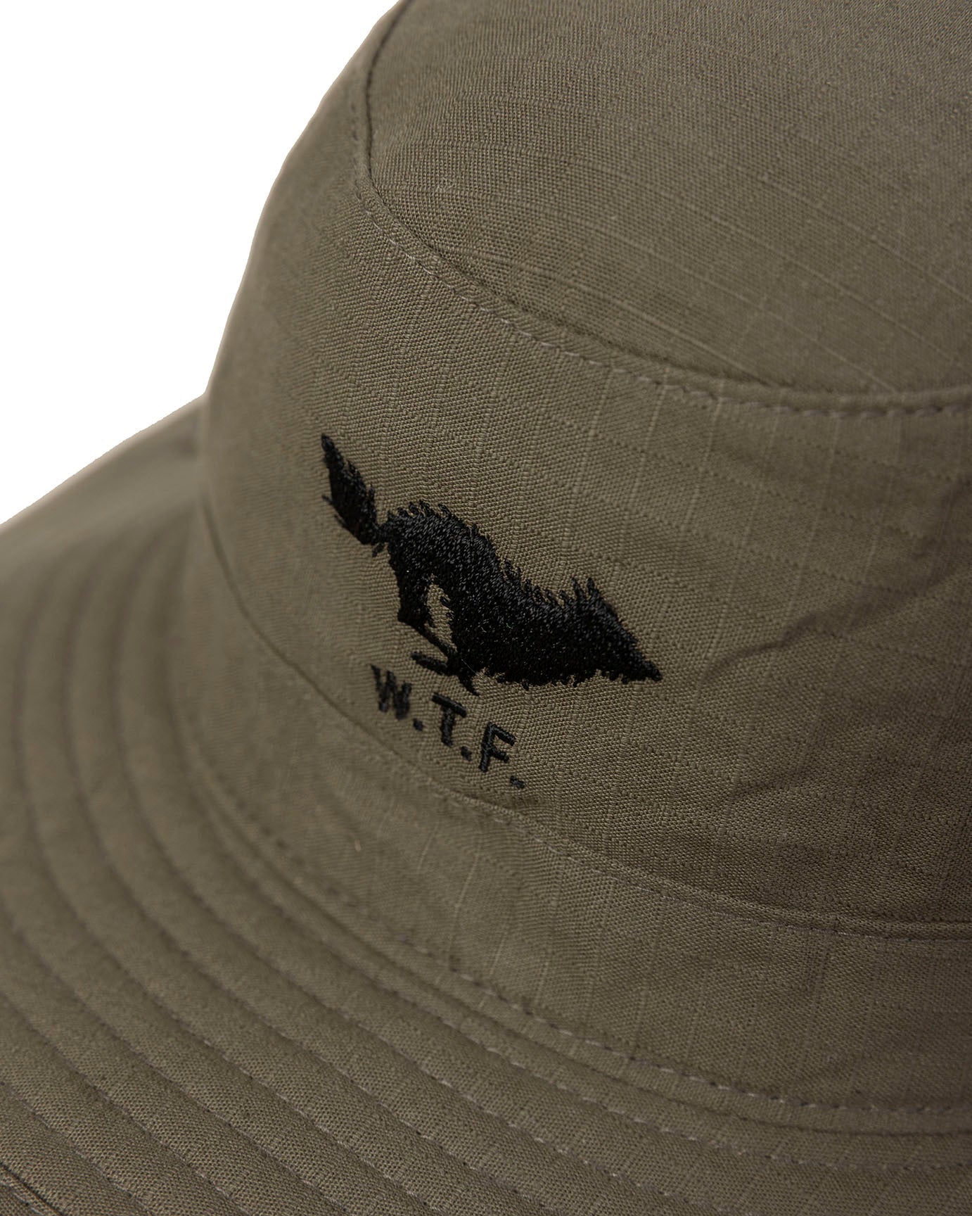 El Solitario Wolf Brimmer Hat Black - product photo