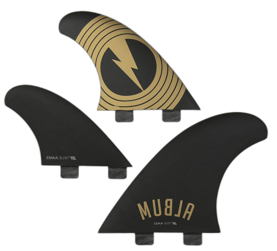 Album Asymmetrical Goofy - FCS Compatible (Solid Fiberglass) surfboard fin in Fcs by True Ames - Pemulis Water & Power