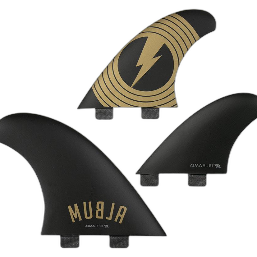 Album Asymmetrical Regular - FCS Compatible (Solid Fiberglass) surfboard fin in Fcs by True Ames - Pemulis Water & Power