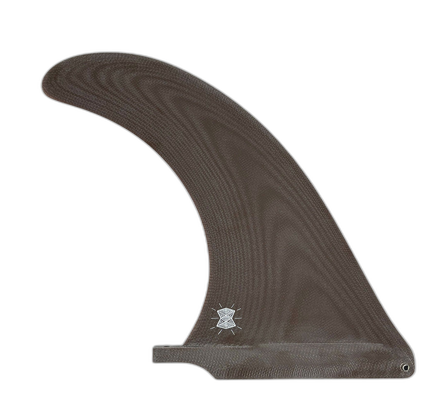 Alex Lopez Terrapin surfboard fin in Brown by True Ames - Pemulis Water & Power
