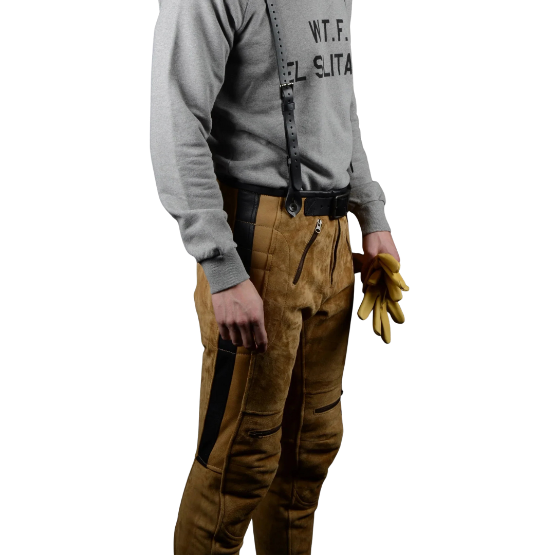 El Solitario El Solitario Rascal Motorcycle Pants Beige