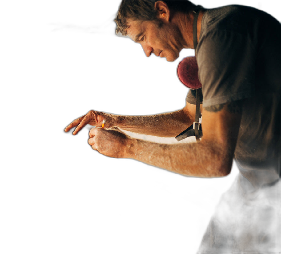 Beamish Twin - Futures Compatible (Solid Fiberglass) surfboard fin in Lifestyle by True Ames - Pemulis Water & Power