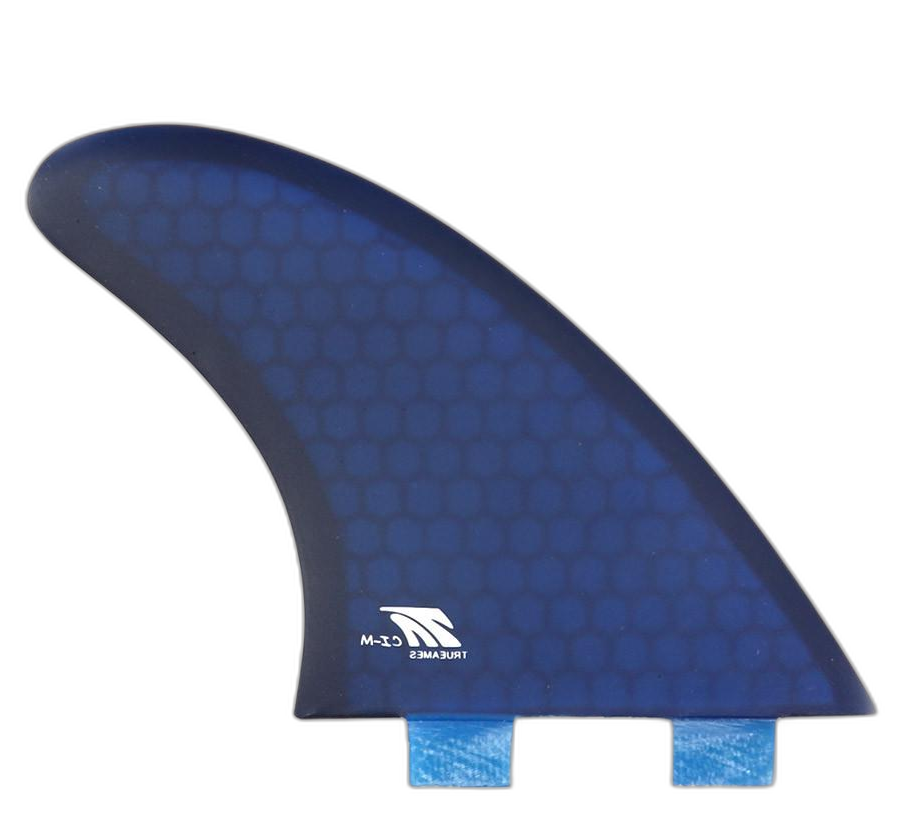 Channel Islands Tri Medium - FCS Compatible (Hexcore) surfboard fin in Blue Hexcore by True Ames - Pemulis Water & Power