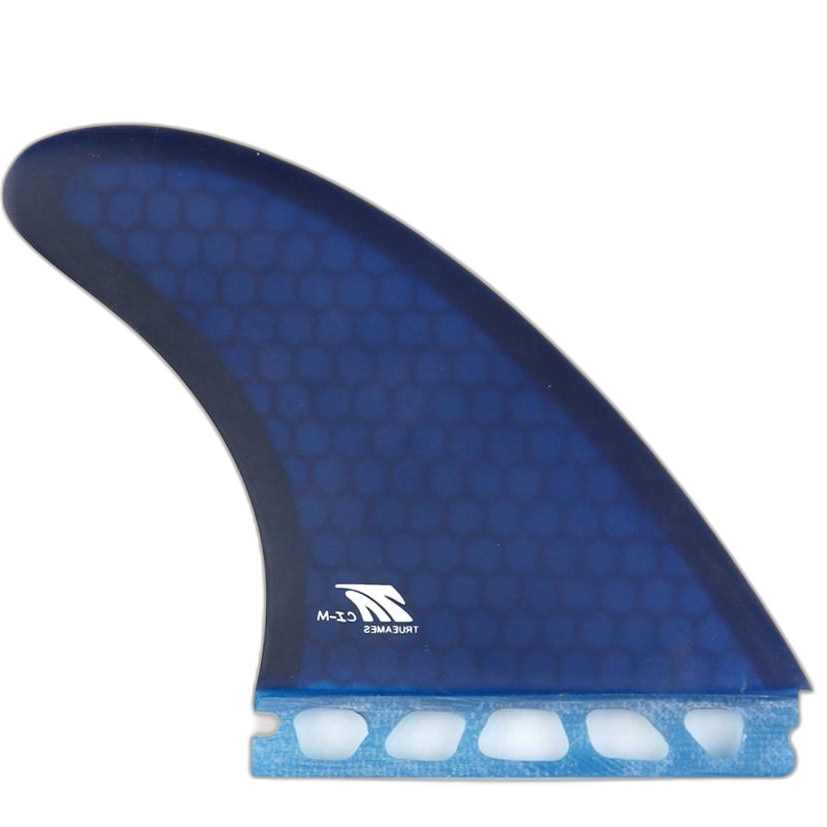 Channel Islands Tri Medium - Futures Compatible (Hexcore) surfboard fin in Blue Hexcore by True Ames - Pemulis Water & Power