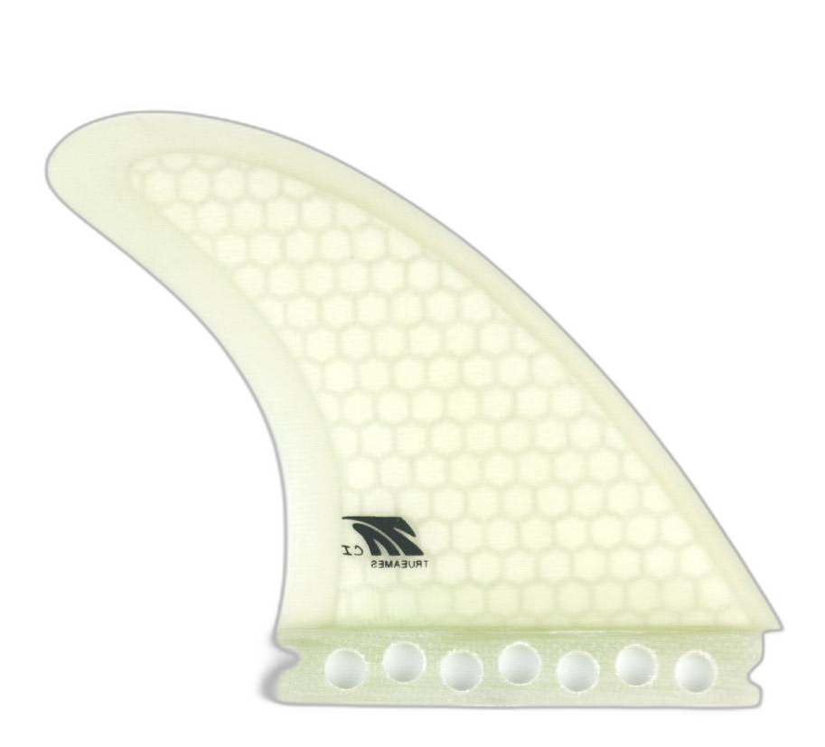 Channel Islands Tri Medium - Futures Compatible (Hexcore) surfboard fin in Clear by True Ames - Pemulis Water & Power