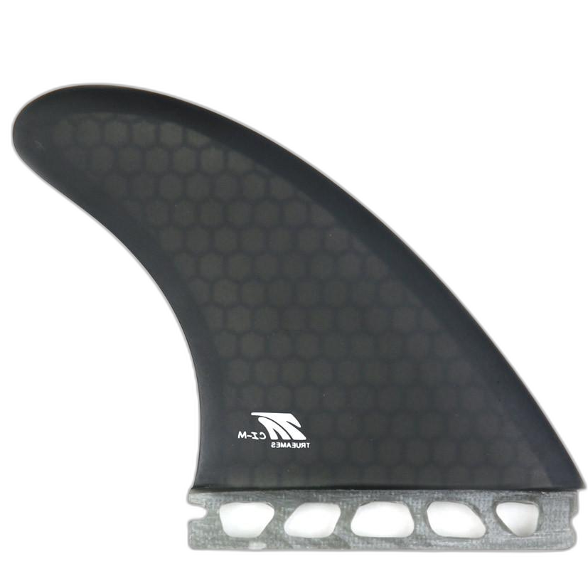 Channel Islands Tri Medium - Futures Compatible (Hexcore) surfboard fin in Smoke Hexcore by True Ames - Pemulis Water & Power
