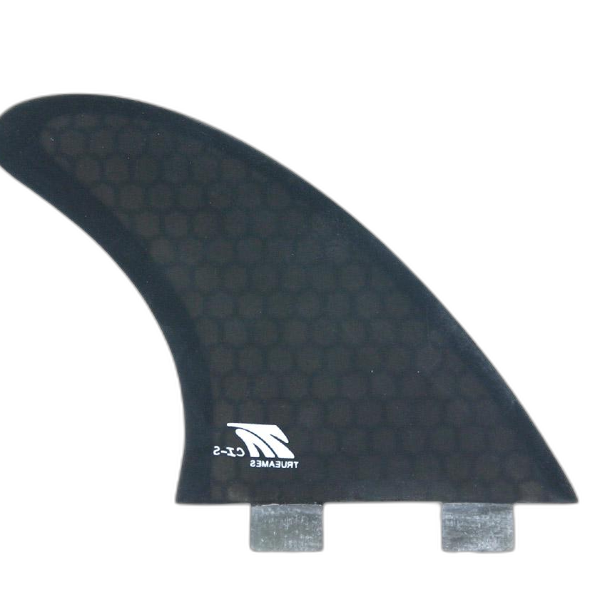Channel Islands Tri Small - FCS Compatible (Hexcore) surfboard fin in Smoke Hexcore by True Ames - Pemulis Water & Power