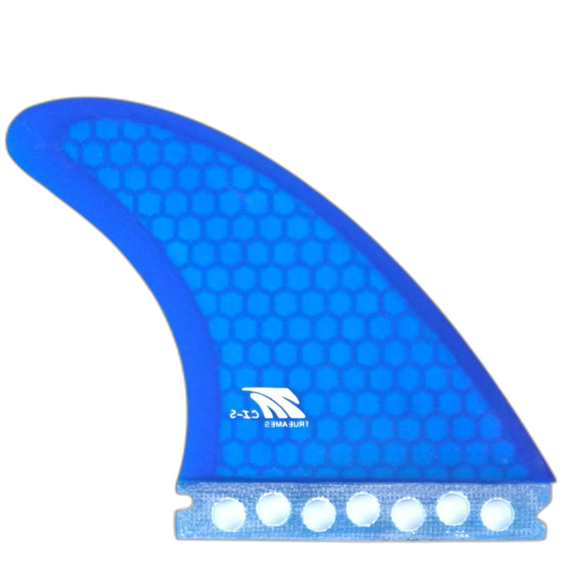 Channel Islands Tri Small - Futures Compatible (Hexcore) surfboard fin in Blue Hexcore by True Ames - Pemulis Water & Power