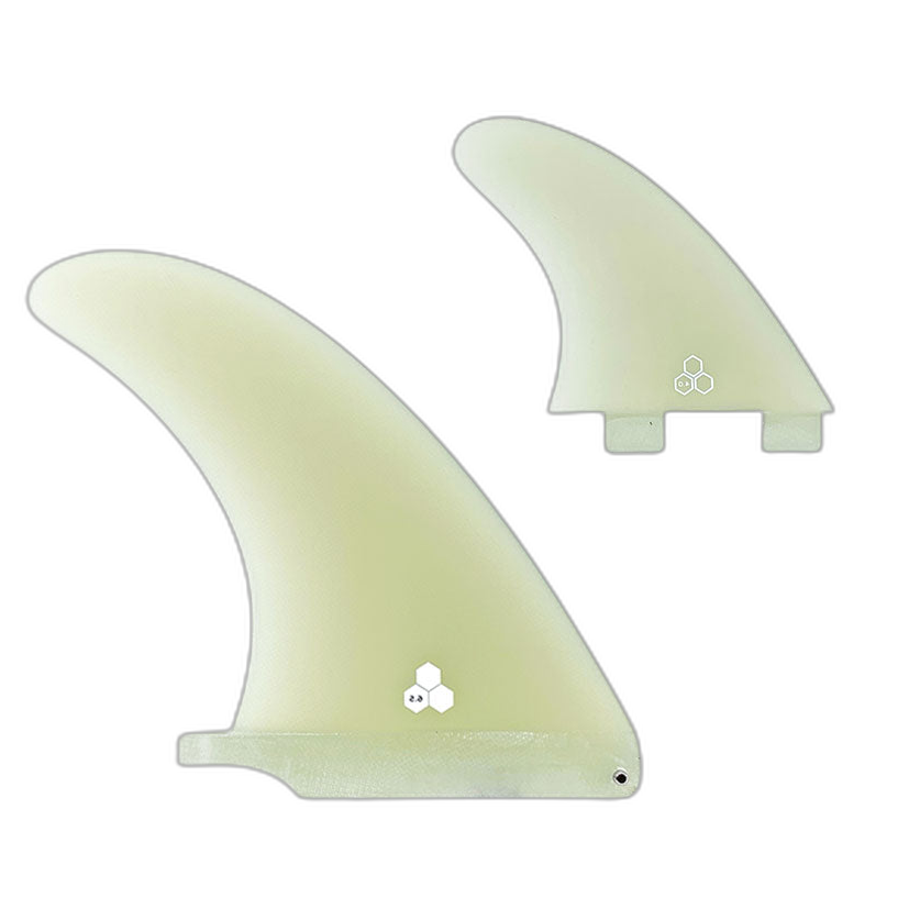 CI Mid: 2+1 Combo - FCS Compatible surfboard fin in Clr by True Ames - Pemulis Water & Power