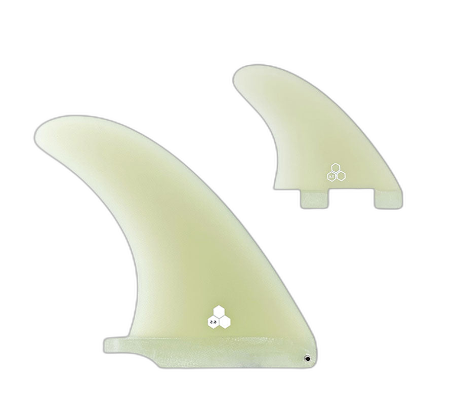 CI Mid: 2+1 Combo - FCS Compatible surfboard fin in Clr by True Ames - Pemulis Water & Power