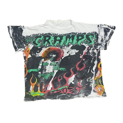 Vintage The Cramps All-Over Print T-Shirt