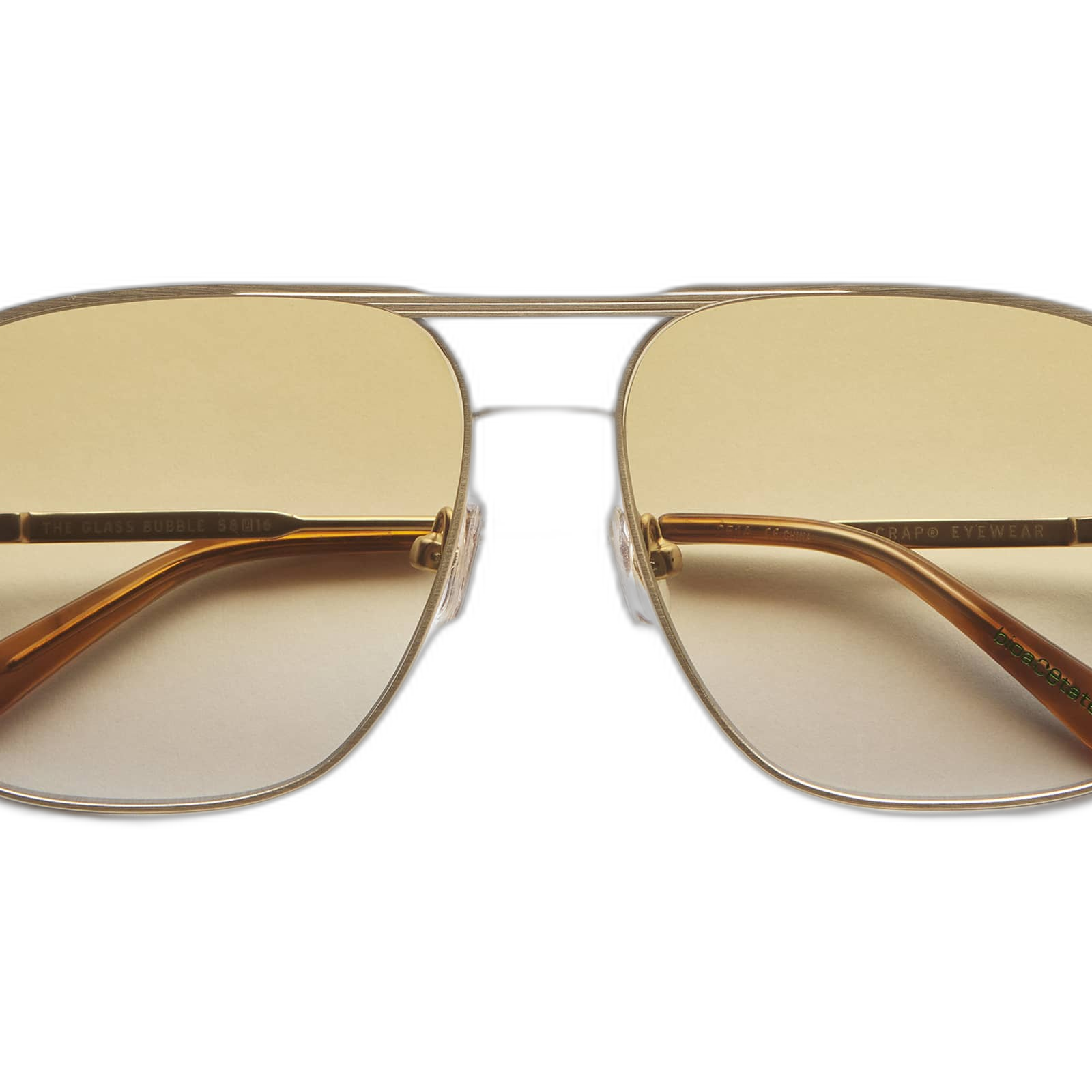 Crap Eyewear The Glass Bubble sunglasses - front angle view