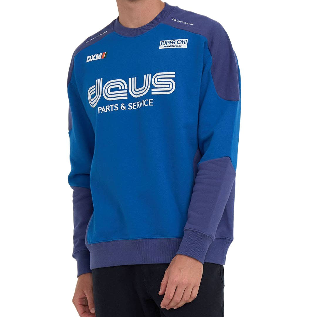 Deus Ex Machina Touring Crew Classic Blue