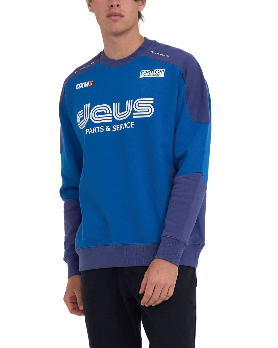 Deus Ex Machina Touring Crew Classic Blue