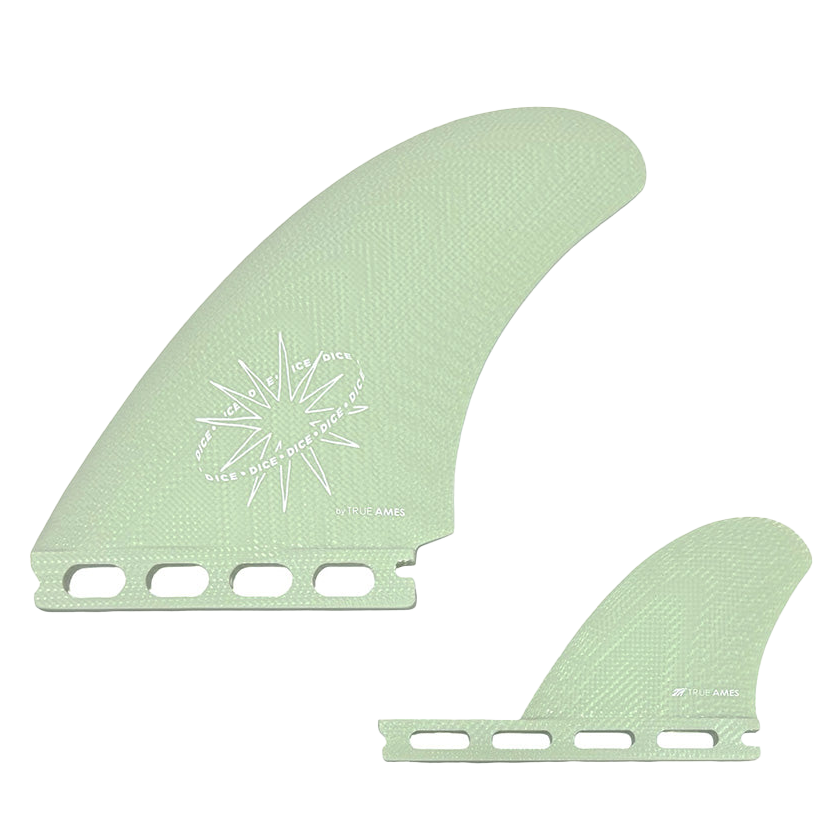 Dice Twin + Trailer - Futures Compatible (Solid Fiberglass)