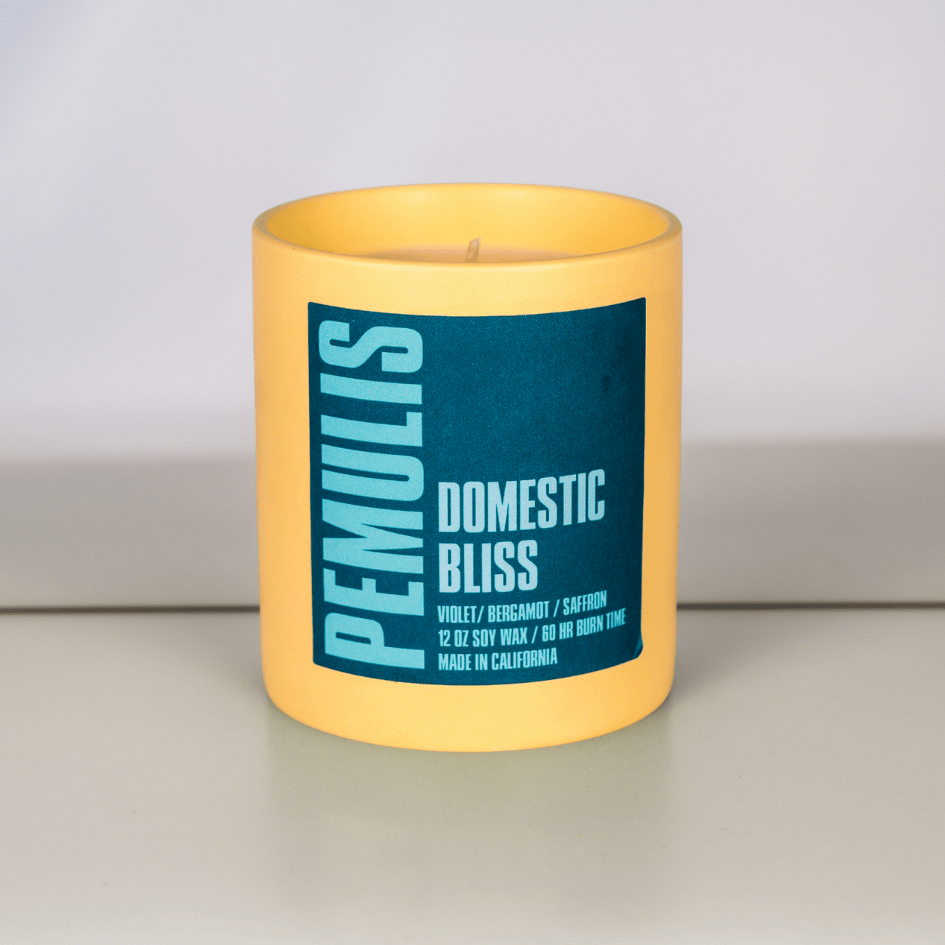 Domestic Bliss Scented Candle - Pemulis Water & Power