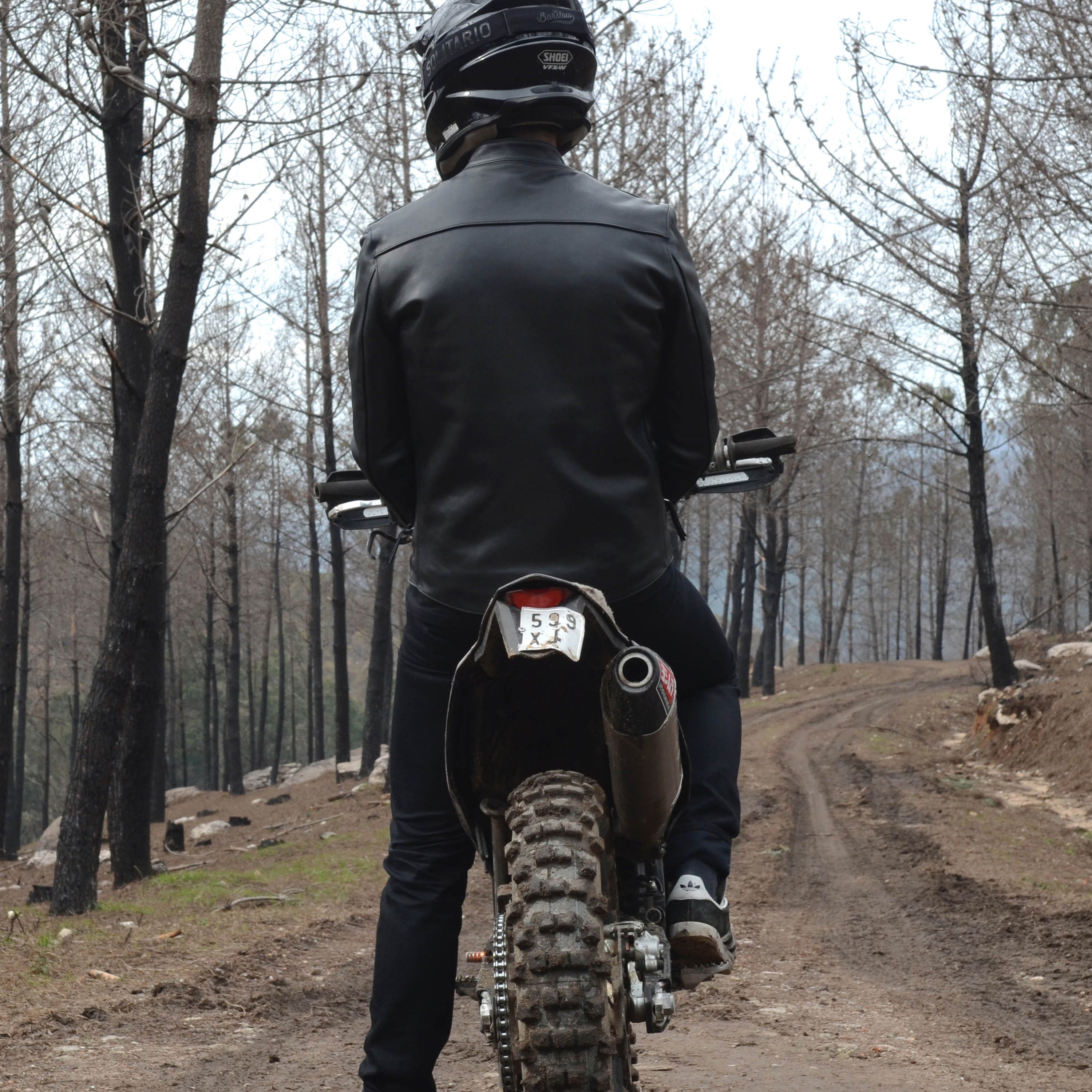 El Solitario The Black Moto Sweatshirt - product photo