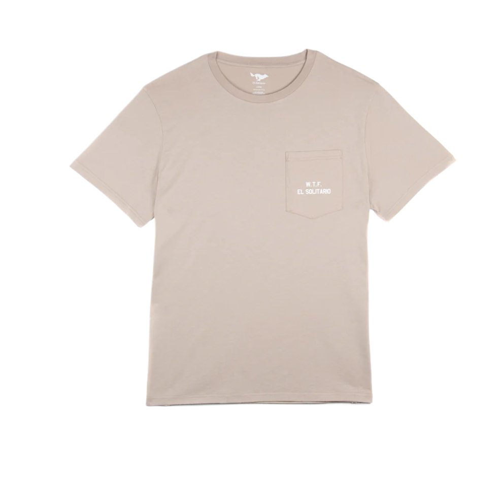 El Solitario Lobo Taupe T-shirt-Casual-El Solitario-S-Pemulis Water & Power
