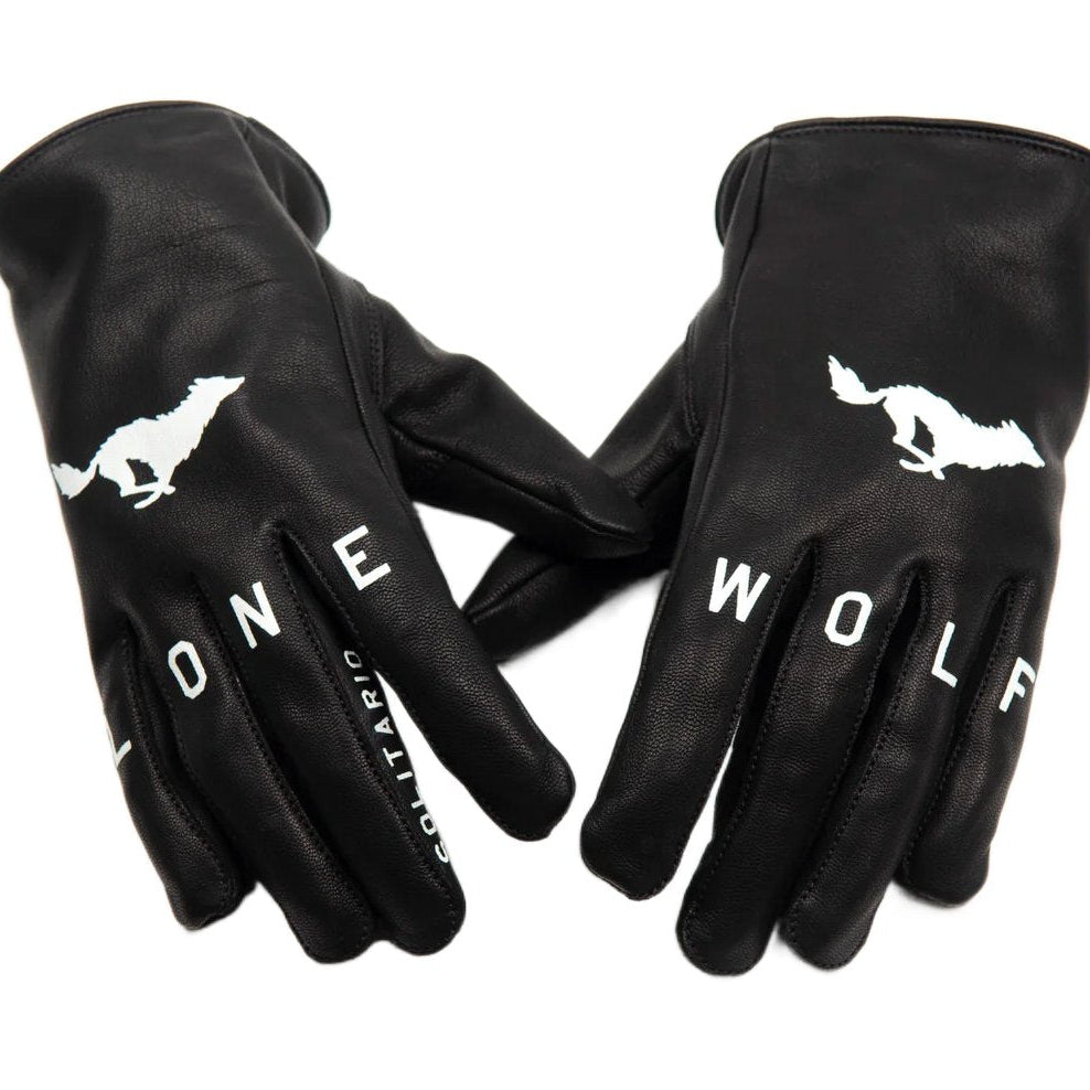 El Solitario Lone Wolf Goatskin Gloves leather