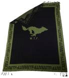 El Solitario Outlaw Blanket Black & Olive-Casual-El Solitario-Pemulis Water & Power