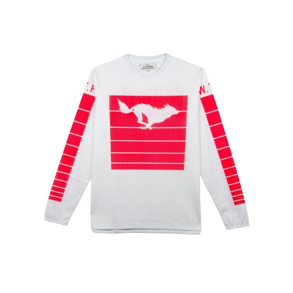 El Solitario Racing Type 1 White MX Jersey-Riding Gear-My Store-S-Pemulis Water & Power