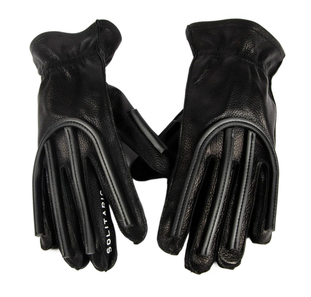 El Solitario Sparkplug Deerskin Gloves-Riding Gear-El Solitario-S-Pemulis Water & Power
