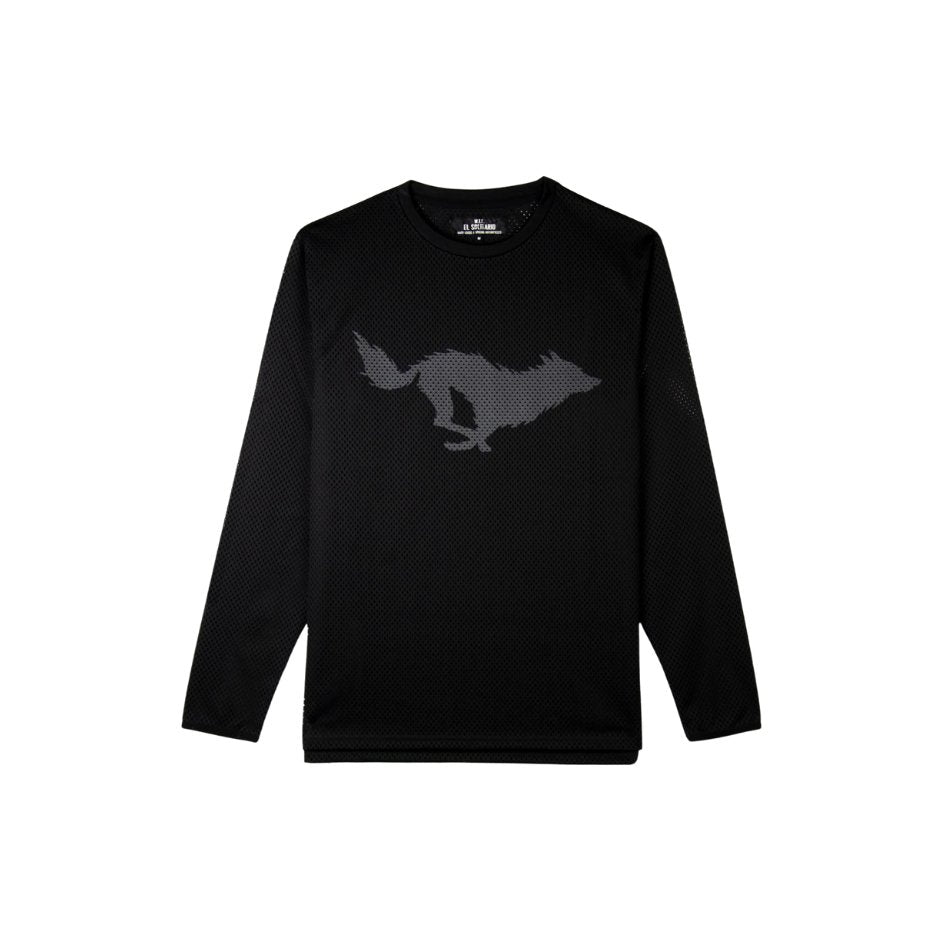 El Solitario Wolf MX Black Heavy Duty Jersey-Riding Gear-El Solitario-S-Pemulis Water & Power