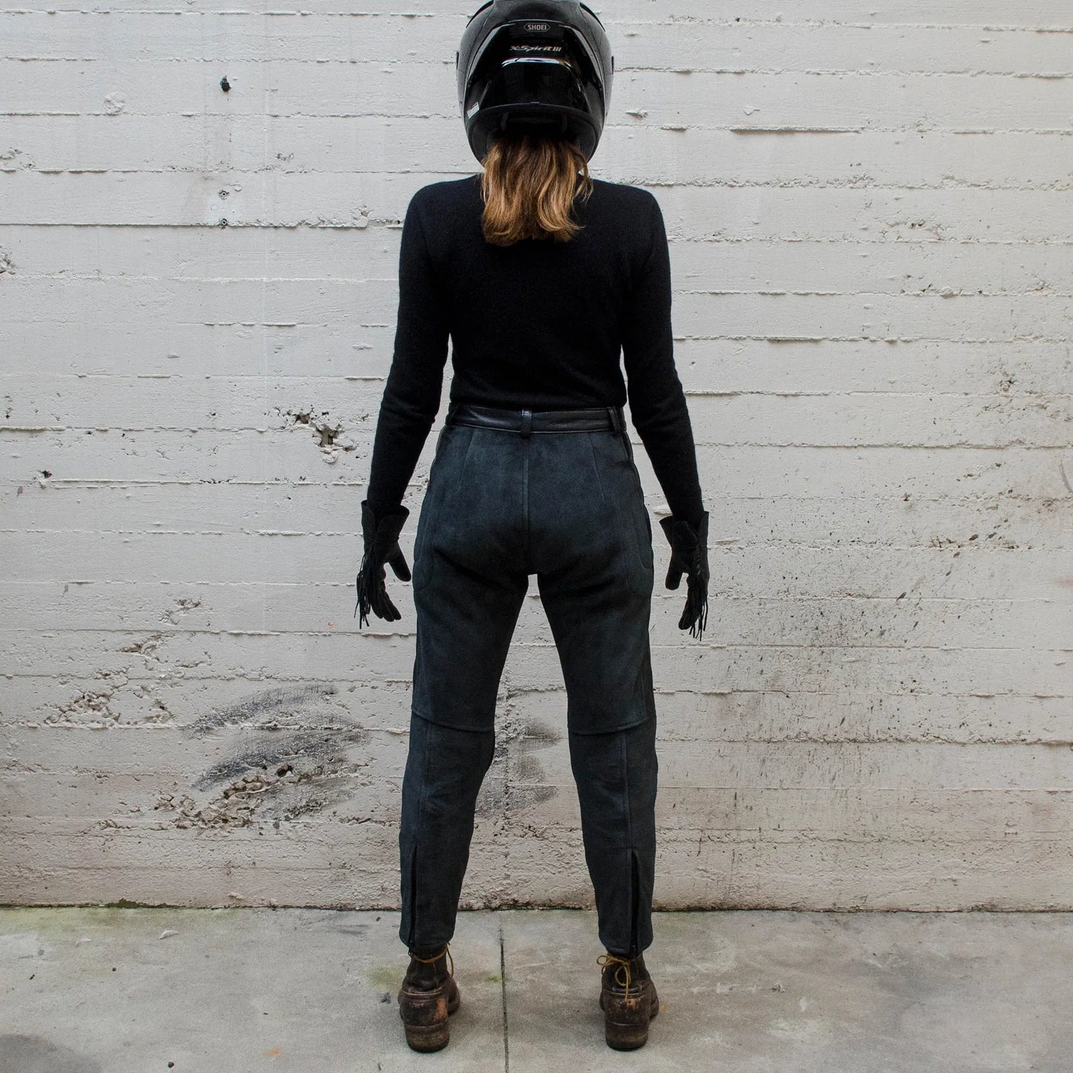 El Solitario Women's Rascal Motorcycle Pants goat leather