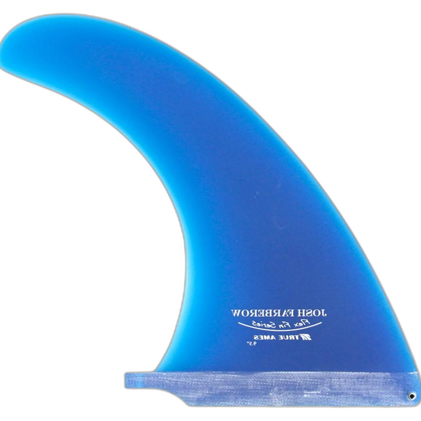 Farberow Flex surfboard fin in Blue by True Ames - Pemulis Water & Power