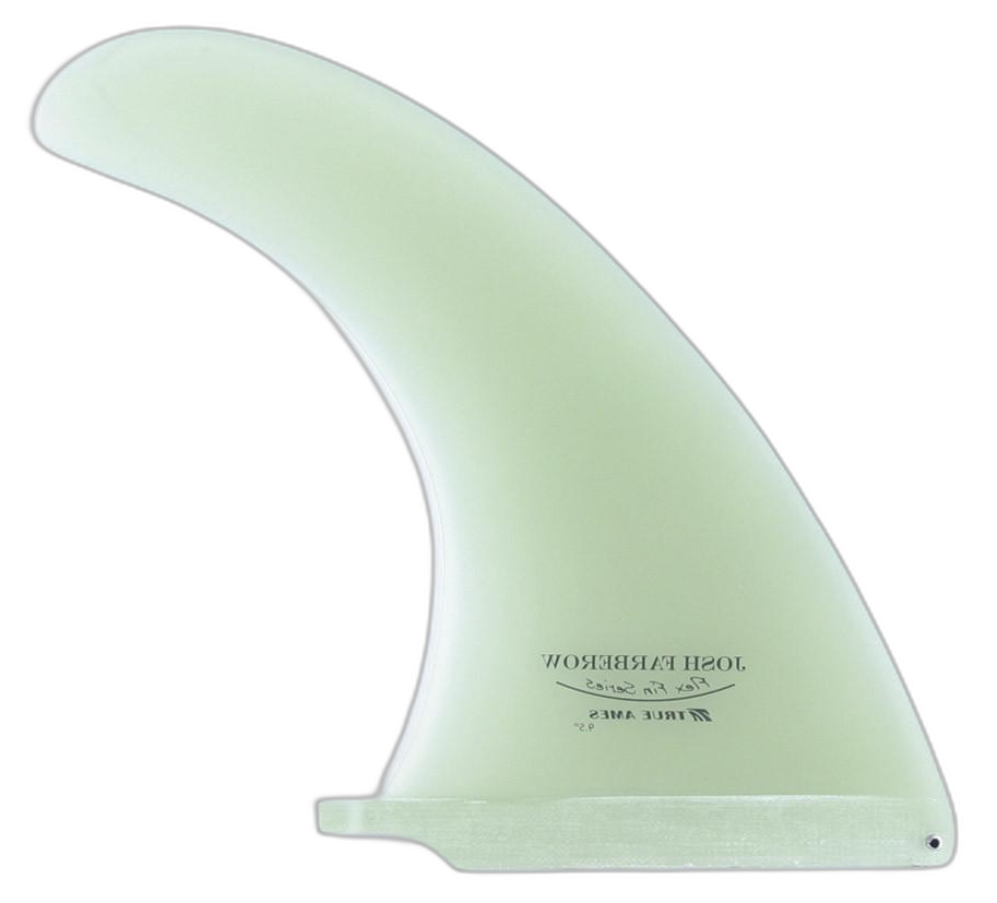 Farberow Flex surfboard fin in Clear by True Ames - Pemulis Water & Power