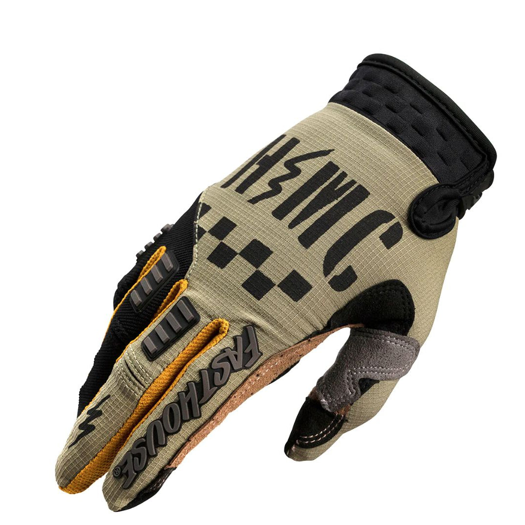 Fasthouse Off-Road Speed Style Charge Glove-Moto-Fasthouse-Dust Olive-S-Pemulis Water & Power