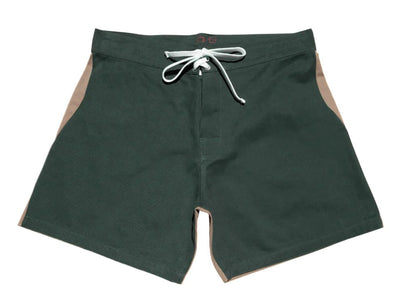 Gato Heroi 2 Tone Surf Short British/Olive-Board Shorts-Gato Heroi-27/28-Pemulis Water & Power